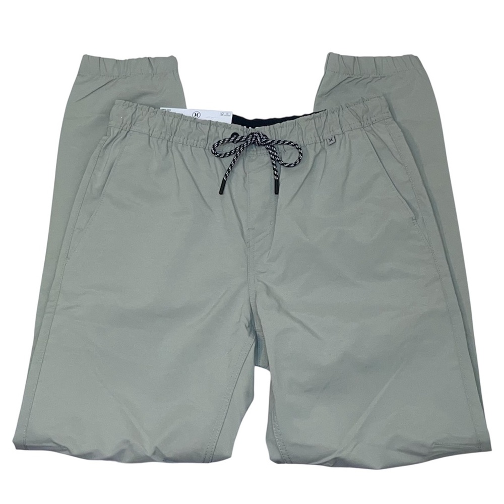 Hurley Men’s Pacer Stretch Twill Jogger Pants Light Grey Size Small NWT - Picture 7 of 16